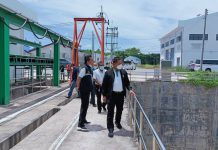 รองฯชูชาติ ลงพื้นที่ติดตามความก้าวหน้า 2 โครงการสำคัญช่วยบริหารจัดการน้ำ สุราษฎร์ฯ /นครศรีฯ