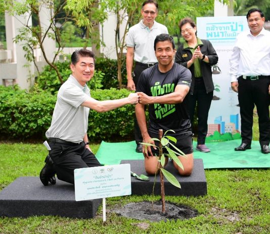 ผู้ว่าฯกทม. – CEO ซีพีเอฟ คิกออฟ โครงการ”กล้าจากป่า พนาในเมือง(กทม.)” เพิ่มพื้นที่สีเขียวในกรุงเทพฯ