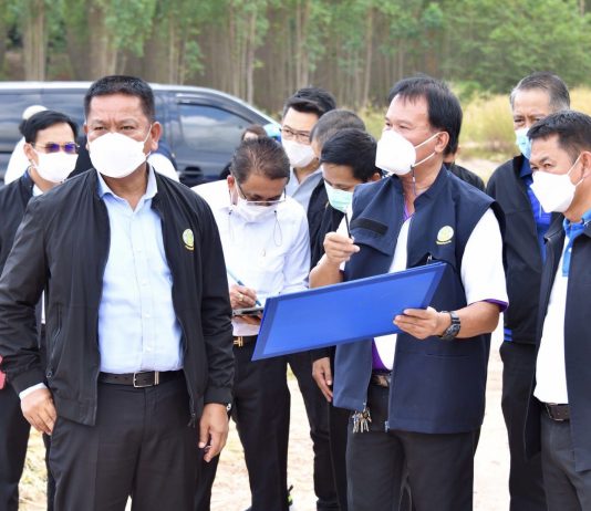 กรมชลประทาน เดินหน้างานก่อสร้างระบบส่งน้ำอ่างฯห้วยโสมงและคลองหลวง