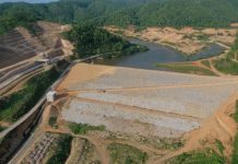 อ่างฯแม่แคม จ.แพร่ คืบหน้าแล้วกว่า 84%