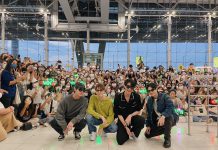 ไบร์ท วิน ดิว นานิ ปรากฏตัวพร้อมกันทั้งที สนามบินแทบแตก!!