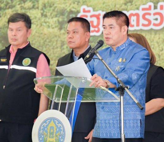 รมว.กษ. ลงพื้นที่ตรวจราชการ มุ่งสร้างความมั่นคงด้านน้ำเมืองระนอง