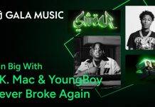 แร็ปเปอร์ดาวรุ่ง J.K. Mac แท็กทีม YoungBoy Never Broke Again เปิดตัวซิงเกิ้ลใหม่ “Swear” เอ็กซ์คลูซีฟเฉพาะแพลตฟอร์ม Gala Music เท่านั้น!