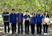 รองเลขาฯ มกอช. ลุยสวนส้มโอชัยนาท เดินหน้าพัฒนาคุณภาพผลผลิตสู่มาตรฐาน GAP-GI พร้อมส่งเสริมใช้ระบบ QR Trace on cloud และการตลาดผ่าน DGT Farm