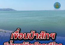 เขื่อนป่าสักฯ มีน้ำพอใช้อุปโภคบริโภค วอนทุกฝ่ายร่วมกันประหยัด ฝ่าวิกฤตแล้ง