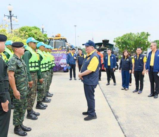 กรมชลฯ ร่วมบูรณาการซ้อมแผนเผชิญเหตุ เตรียมพร้อมรับมืออุทกภัยลุ่มน้ำเจ้าพระยาตอนล่าง