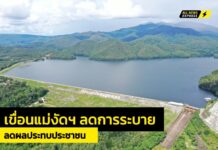 เขื่อนแม่งัดฯ ลดการระบาย บรรเทาผลกระทบประชาชน เหตุ!!ฝนตกชุกเมืองเชียงใหม่