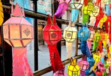 เปิดงานแล้ว “ยี่เป็งม่วนใจ๋ ลอยกระทงไทย-ล้านนา” ที่วัดสุทธิวราราม สืบสานขนบธรรมเนียมประเพณีที่สำคัญ สอดประสานวัฒนธรรมท้องถิ่นทางเหนือ กับภาคกลางได้อย่างลงตัว ด้วยการจุดประทีปถวายเป็นพุทธบูชา