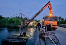 ชป. เร่งระบายน้ำฝนลงสู่ทะเล ลดผลกระทบภาคใต้