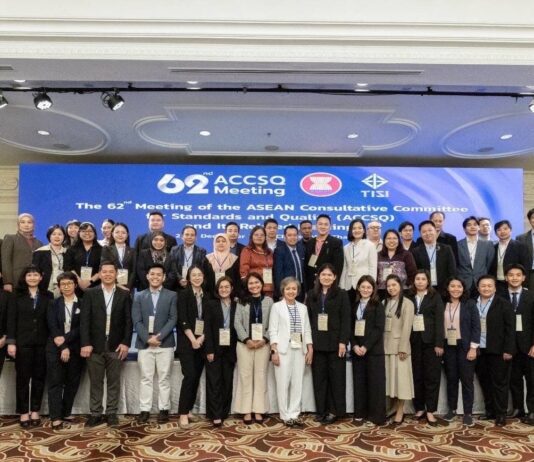 มกอช. ร่วมประชุม ACCSQ ครั้งที่ 62 ลุยดันมาตรฐานอาหารอาเซียน เสริมศักยภาพการค้าระดับภูมิภาค