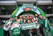 “ช้าง” ทำถึง! ส่ง “นิกกี้-โอม-โฟร์ท” นำทัพ “ทีมช้างเพื่อนซี้” แจมแมตช์ในฝันกับ “ทีมช้างศึก All-Stars” นัดฟาดแข้งแชมป์เก่าบอลมหา’ลัย ซัลโวความปังเปิดตัวแคมเปญ “ช้างส่งแชมป์ ช้าง ยู-แชมเปี้ยน คัพ ไปอังกฤษ ปี 3”