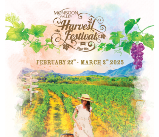 ไร่องุ่นมอนซูน แวลลีย์ จัดงานฉลองเทศกาลเก็บเกี่ยวประจำปี“Monsoon Valley Harvest Festival 2025”