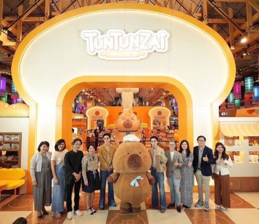 “นิว-พีเจ” นำทีมเสิร์ฟความน่ารัก เปิดตัว Capybara Tuntunzai Bakery Pop-up กลางกรุงเทพฯ