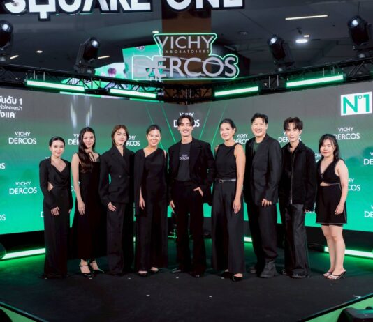 พาชมอีเว้นท์สุดยิ่งใหญ่ Vichy Dercos (@vichylaboratoires) Dare To Wear Black ให้ทุกคนปลดล็อกลุคดำอย่างมั่นใจไร้รังแค พร้อมสัมผัสประสบการณ์นวัตกรรมเพื่อหนังศีรษะและเส้นผมกับผลิตภัณฑ์ใหม่จากแบรนด์วิชี่ เดอคอส ที่นำมาเปิดตัวและจัดเต็มกิจกรรมพิเศษเฉพาะงานนี้เท่านั้น!