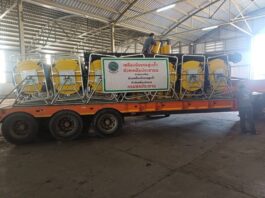 กรมชลฯ ระดมเครื่องจักรกล เครื่องมือ สนับสนุนภารกิจระบายน้ำฟื้นฟูพื้นที่น้ำท่วมภาคใต้