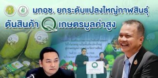 มกอช. เดินหน้ายกระดับเกษตรแปลงใหญ่กาฬสินธุ์ สร้างมาตรฐาน Q ดันสู่สินค้าเกษตรมูลค่าสูง พร้อมบุกตลาดโมเดิร์นเทรด