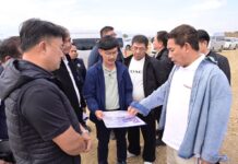 อธิบดีฯ สุริยพล ประชุมเร่งรัดงานก่อสร้างถนนรอบกว๊านพะเยา จังหวัดพะเยา