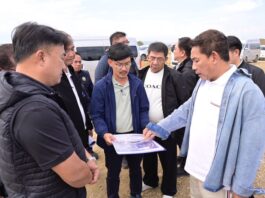 อธิบดีฯ สุริยพล ประชุมเร่งรัดงานก่อสร้างถนนรอบกว๊านพะเยา จังหวัดพะเยา