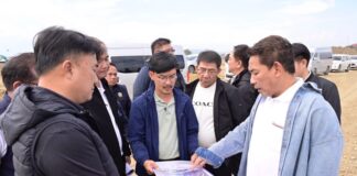 อธิบดีฯ สุริยพล ประชุมเร่งรัดงานก่อสร้างถนนรอบกว๊านพะเยา จังหวัดพะเยา