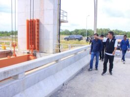 อธิบดีกรมชลประทานลงพื้นที่ติดตามและเร่งรัดงานก่อสร้างโครงการสำคัญ จ.นครศรีธรรมราช