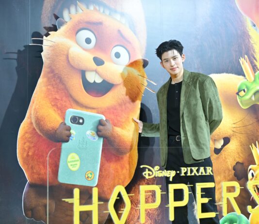 “ปอนด์ ณราวิชญ์” ร่วมเปิดตัวภาพยนตร์แอนิเมชันฟอร์มยักษ์ “Disney & Pixar’s Hoppers เด้งโดด เปลี่ยนโหมดเป็นบีเวอร์” ชวนแฟน ๆ ให้กำลังใจผลงานพากย์เสียงครั้งแรก พร้อมเตรียมรับความฮา 5 มี.ค. ในโรงภาพยนตร์ทั่วประเทศ