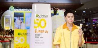 Garnier คว้า “บิวกิ้น พุฒิพงศ์” นั่งแท่นพรีเซ็นเตอร์คนล่าสุด ชวนอันล็อกซัมเมอร์กับกันแดดเบาผิว Super UV Invisible Serum กลาง สามย่านมิตรทาวน์