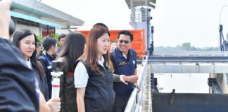 รมต.“ปิยะรัฐชย์” เยือนสุโขทัย เดินหน้าโครงการในลุ่มน้ำยม แก้ปัญหาน้ำท่วม–แล้งสุโขทัย เพิ่มความมั่นคงด้านน้ำ