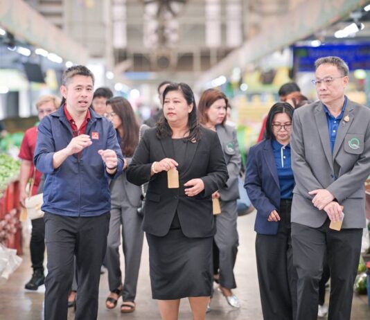 มกอช. จับมือตลาดสี่มุมเมือง ยกระดับมาตรฐานตลาดกลางสินค้าเกษตรดัน “ตลาดกลางมะนาว” แห่งแรกของไทย ผ่านรับรองมาตรฐานความปลอดภัยอาหาร